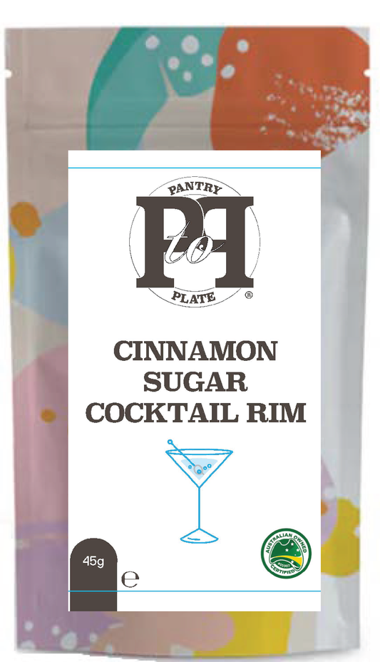 Cinnamon Sugar Cocktail Rim