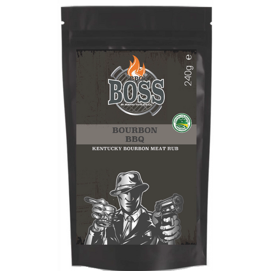 BBQ BOSS Kentucky Bourbon BBQ Meat Rub Pouch