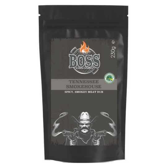 BBQ BOSS Tennessee Smokehouse BBQ Meat Rub Pouch